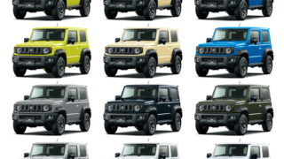 ジムニー ジムニーシエラ 人気カラーや色見本などをご紹介 現役整備士 コータローの自動車ブログ